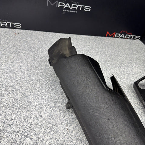 01-06 BMW E46 M3 OEM Convertible Rear Top Lateral Trim Pane Left Right Black