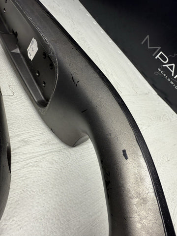 01-06 BMW E46 M3 Convertible Interior Armrests Trim Set Titan Shadow Grey