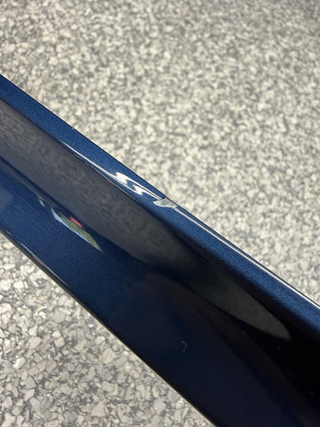 2001-2006 BMW E46 M3 Factory Rear Trunk Spoiler Lip 2695445 Topaz Blue OEM