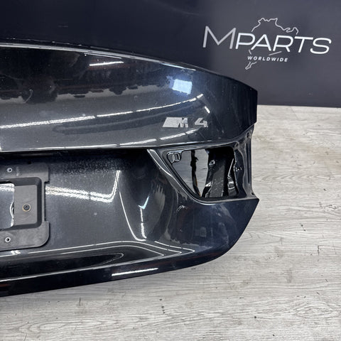 (PICKUP ONLY) 15-20 BMW F82 M4 COUPE REAR TRUNK DECK LID PANEL OEM BLACK