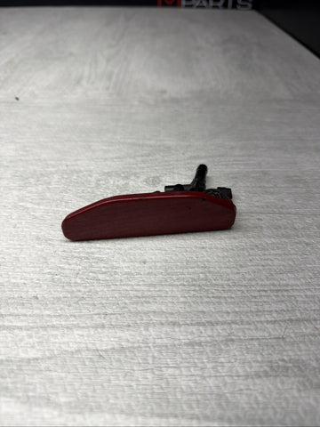 01-06 BMW E46 M3 Left Driver Head Light Washer Jet Trim Cover Imola Red