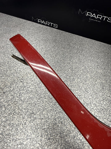 01-06 BMW E46 M3 FRONT LOWER HEADLIGHT TRIMS SET OEM IMOLA RED