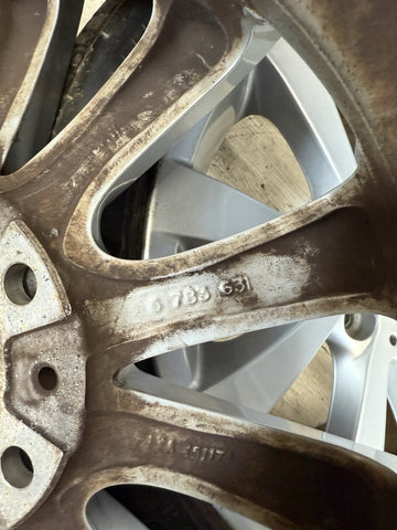 BMW 07-13 E90 E92 E93 328 335 OEM 17x8 Square Factory 17" Wheels Rims 6783631