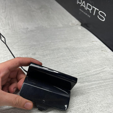 21-25 BMW G80 G82 G83 M3 M4 Rear Bumper Tow Hook Cover BLACK OEM 8074693