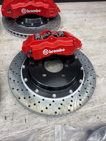 08-13 BMW E90 E92 E93 M3 BREMBO Big Brake Kit Calipers Rotors Set NEW Plug Play