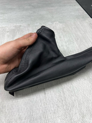 98-02 BMW Z3 M Z3M Parking Ebrake E-Brake Handle Boot Black Leather