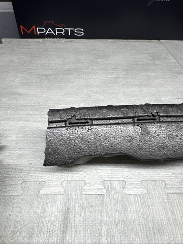 02-06 BMW E46 M3 Factory Front Bumper Rebar Center Styro Foam Support Left