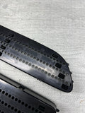 01-06 BMW E46 M3 Gloss Black Fender Vents Grilles Grills Trims NO EMBLEMS