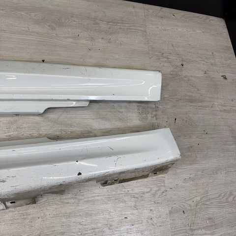 08-13 BMW E92 E93 M3 OEM Right Left Passenger Side Skirt Rocker Panels White