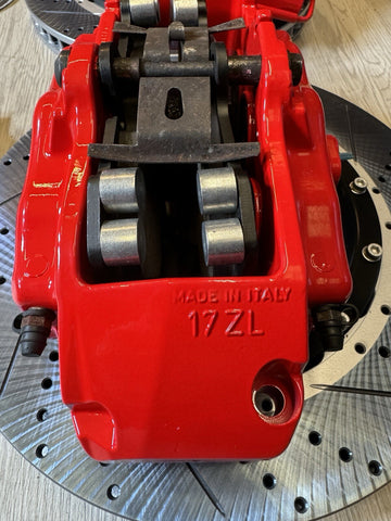 01-06 BMW E46 M3 BREMBO Big Brake Kit Red Calipers Rotors Set NEW Plug Play