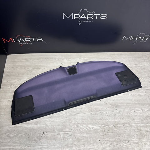 OEM BMW E36 Sedan Rear Parcel Shelf 318 325 M3 1960016 Schwarz Anthracite Black
