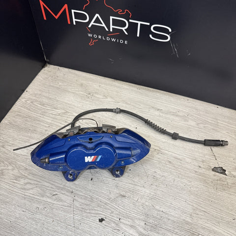 BMW 15-20 F87 M2 F30 F31 F80 F82 F83 M3 M4 Front Left Driver Brake Caliper Blue