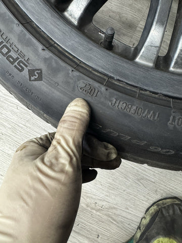 01-06 BMW E46 M3 Wheels Rims Style 67 Factory OEM 18” 18x9 Rears Square *Notes*