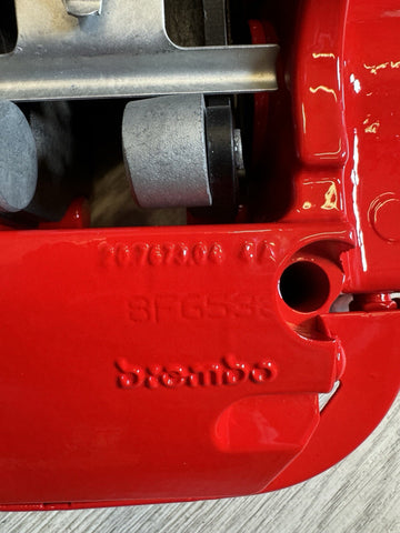 01-06 BMW E46 M3 BREMBO Big Brake Kit Red Calipers Rotors Set NEW Plug Play