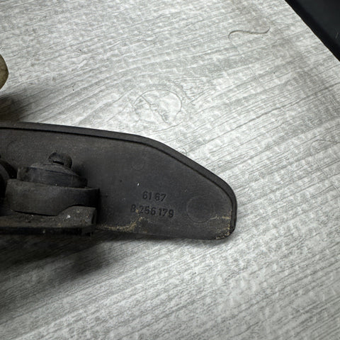 01-06 BMW E46 M3 Left Driver Head Light Washer Jet Trim Cover Carbon Black