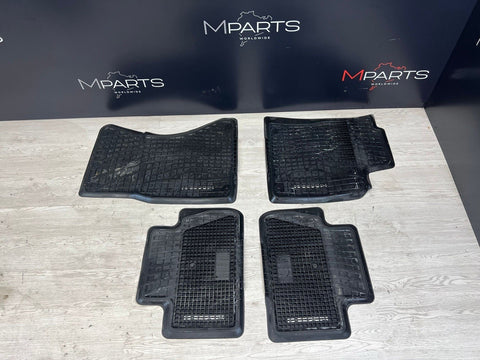 Genuine OEM Porsche 4 Piece All Weather Floor Mats for 2018-2023 Macan