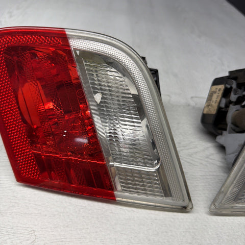 01-03 BMW E46 325 330 M3 Trunk Mounted Inner Tail Lights Pre Lci