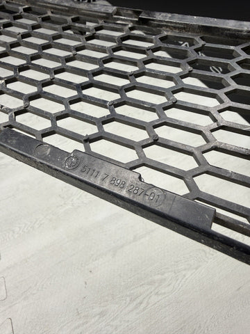 BMW E63 E64 M6 FRONT BUMPER LOWER CENTRAL GRILL GRILLE 51117898287 7898287 OEM