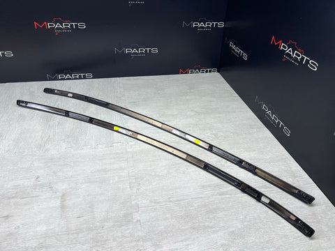 Genuine 15-20 BMW M4 GTS F82 CS Coupe Roof Rails Trims Mouldings 51138061449