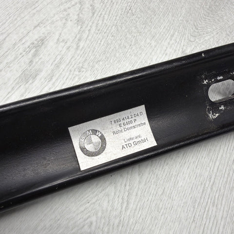 01-06 BMW E46 M3 Shock Tower Strut Brace Center Beam Bar OEM 7895414