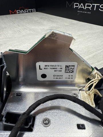 OEM BMW 18-20 F32 F33 F83 F36 Rear Tail Light Left Driver LCI Light Inner