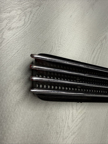 01-06 BMW E46 M3 Right Passenger Fender Vent Grille Grill Chrome OEM No Emblem