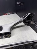 01-06 BMW E46 M3 Brushed Aluminum/Black Door Trim Armrests Front Rear *Notes*