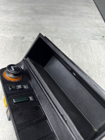 92-99 BMW E36 323 325 328 M3 Front Center Console Tray Storage Heated Buttons