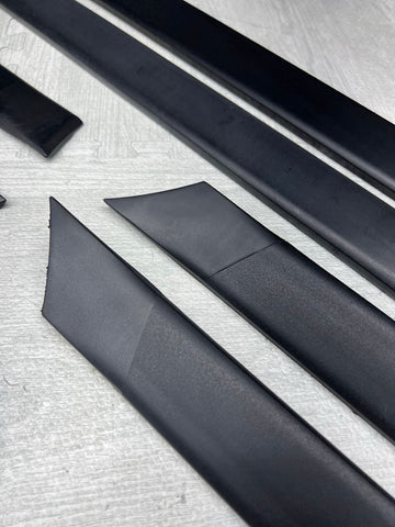 Genuine 94-99 BMW E36 M3 Coupe Door Trims Mouldings Set