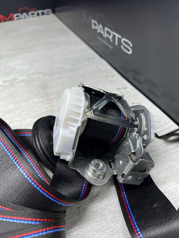 BMW 15-20 F82 M4 Coupe Competition Front Seat Belts Seatbelts Pair 34097873