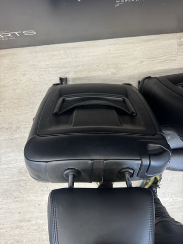 08-13 BMW E92 M3 Coupe Original Black Interior Front Seats Powered Heated