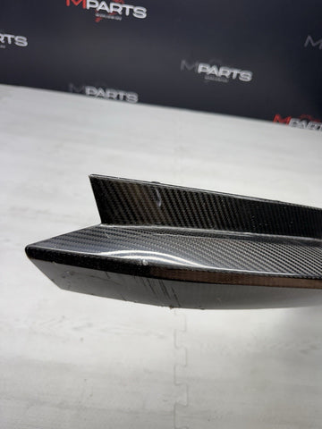 OEM 21-26 BMW G82 G83 M4 Performance Carbon Fiber Rear Right Bumper Extension