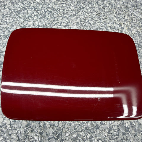 01-06 BMW E46 M3 Rear Fuel Gas Tank Flap Filler Lid Cover Cap Imola Red OEM