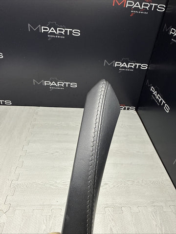 BMW E92 E93 FRONT RIGHT DOOR LEATHER INTERIOR HANDLE COVER 8043342 6962584