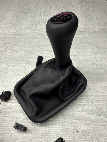 BMW E30 Original Factory Shift Knob Leather illuminated M3 325 318 316