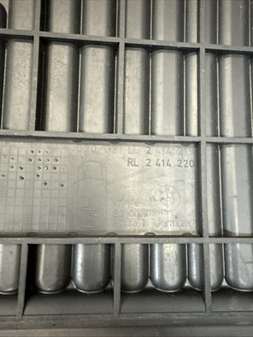 BMW 17-23 G30 530i 540i ALL WEATHER RUBBER FLOOR MAT SET X4 OEM INCOMPLETE