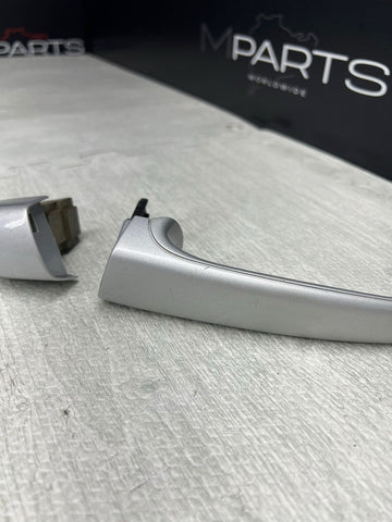 01-06 BMW E46 M3 OEM Right Passenger Outer Exterior Door Handle Titanium Silver