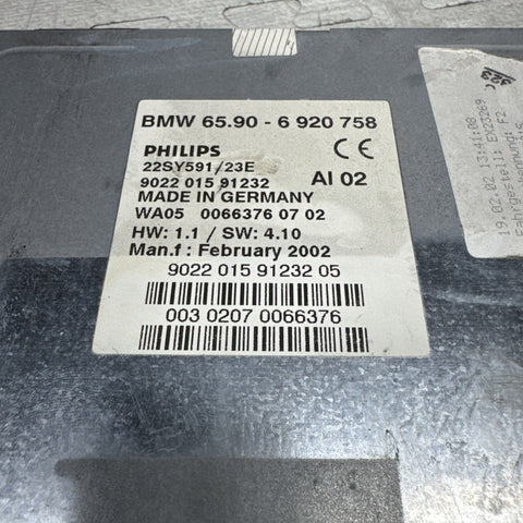 BMW E46 M3 01-06 MK3 NAVI MODULE 6920758 65906920758 6922720 FS