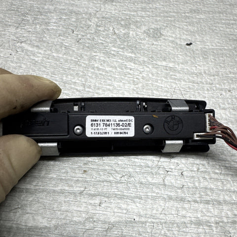 BMW E90 E92 E93 M3 Centre Console Panel Power Off Switch 7841135 *Broken Button*