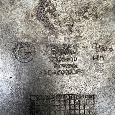 BMW Oil Pan Lower Part X5 X6 F15 F85 X5M X6M 7854418 S63B44B