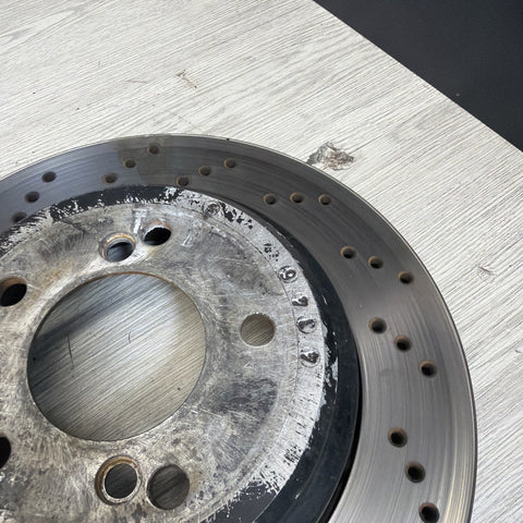 Genuine BMW Z4 M E46 E85 E86 Rear Brake Discs Ventilated Pair 2228802 2228801