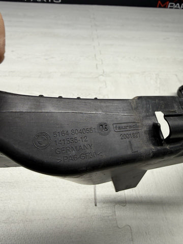 BMW 08-13 E90 E92 E93 M3 LEFT FRONT HEADLIGHT BRACKET 51648040551