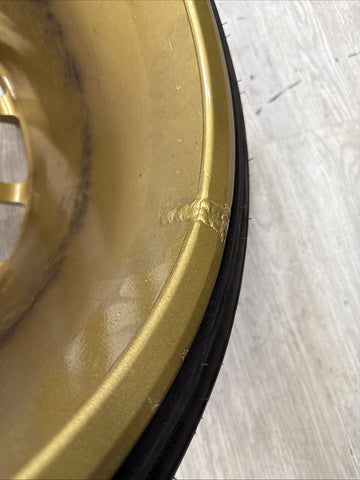 BBS CH017 19” BMW 01-06 E46 M3 Wheels Rims Staggered Set Gold