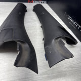 01-06 BMW E46 M3 CONVERTIBLE REAR INTERIOR QUARTER TRIMS COVERS PANELS BLACK