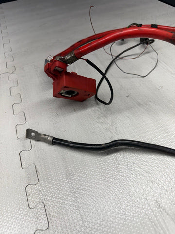 04-10 BMW E63 E64 645 650 M6 Positive / Negative Battery Terminal Cable Wire OEM