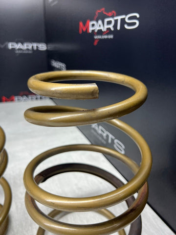 2001-2006 BMW E46 M3 Coupe Front Axle Coils Springs Pair Gold