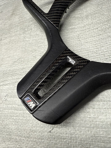 Steering Wheel Carbon Fiber Trim Complete BMW G87 G80 G82 G83 M2 M3 M4 *Chip*