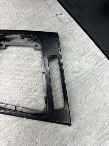 BMW E46 M3 Convertible 01-06 Carbon Style Wrapped Center Shift Shifter Trim