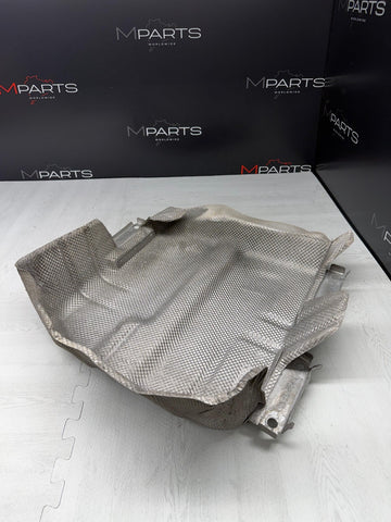 99-03 BMW M5 E39 Left Side Exhaust Muffler Heat Insulator Shield Silencer OEM