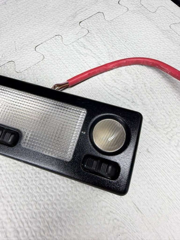 OEM 94-99 BMW E36 325 328 M3 Front Interior Dome Light Reading Lamp Black